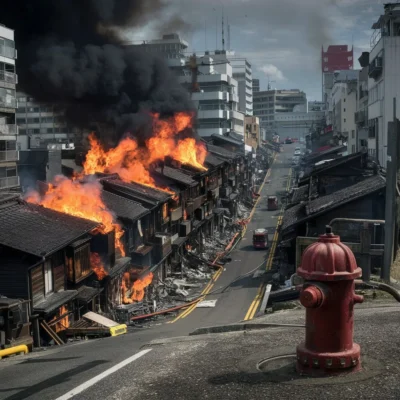 初期消火が困難