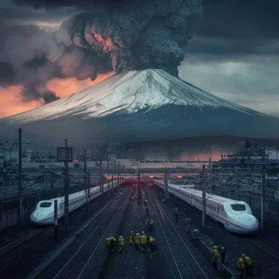 富士山噴火が首都圏に及ぼす影響