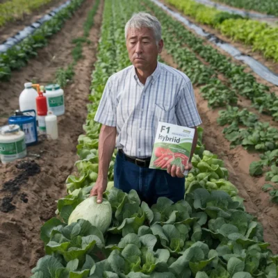 農家はますます独立性を失い、企業の商業的な影響力の下で農業を行うことを強いられています。