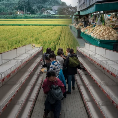 都市部では品薄感が強い一方で、生産地に近い地域ではまだ在庫があるという状況